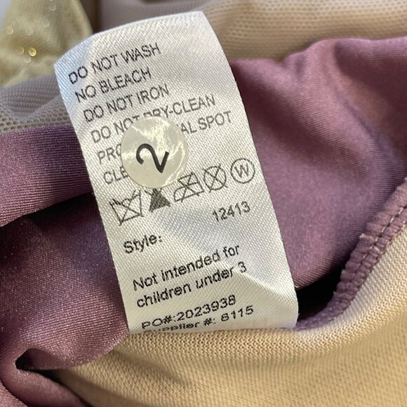 Weissman Dance Costume 12413 Girls Size LC(14) Time After Time French Mauve Tutu - Picture 11 of 16